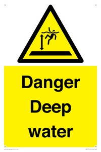 Danger Deep water